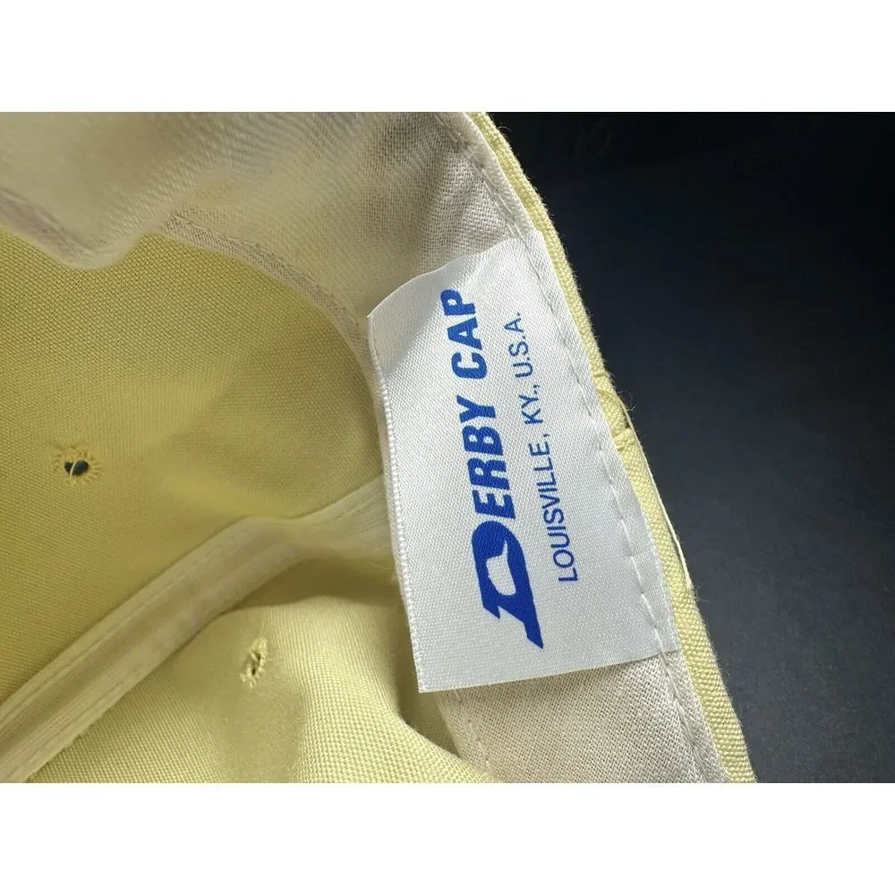 Belvedere Illinois Adjustable Hat Yellow Top-Hat‎ Excellent Condition LN